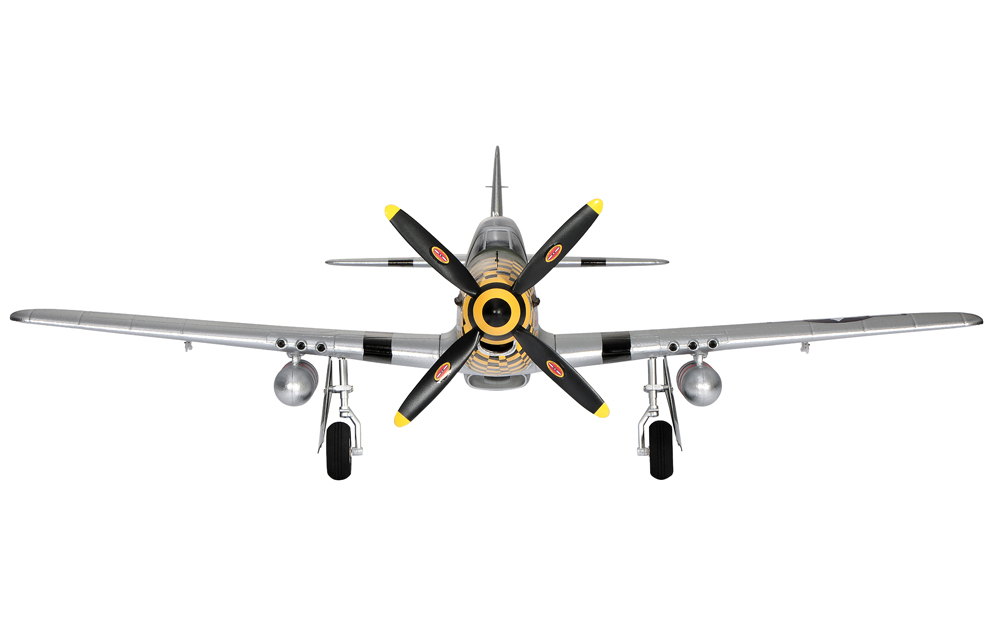 TOP-RC-HOBBY-P-51-Mustang-Spannweite-von-750mm-EPO-RC-Flugzeug-Kriegsvogel-Bausatz-1895218-9